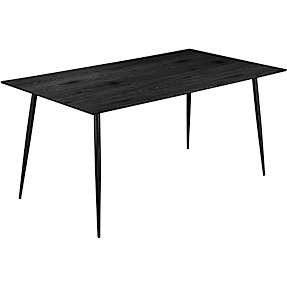 Monza spisebord - sort