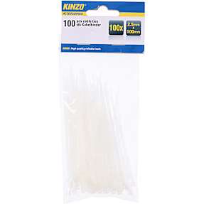 Kinzo strips 100 stk - hvid