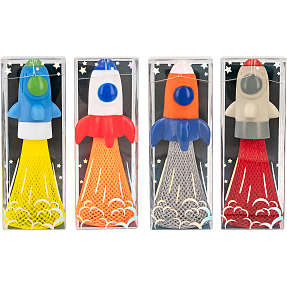 Monster Cars Spacefun  Jumping Raket LED - assorteret