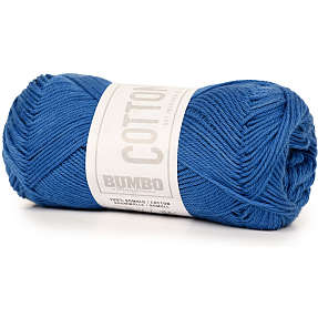 BUMBO Bomuldsgarn - Kobolt blå 225