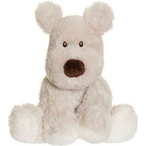 Teddykompaniet Mocca hundebamse 25 cm - grå