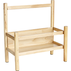 Børne bogreol - træ