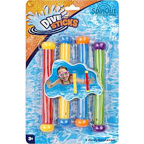 SpinOut dykkerstænger - 4 stk.
