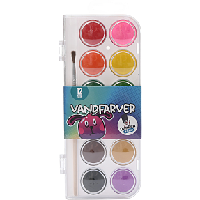 Danpen junior vandfarver 12-pak
