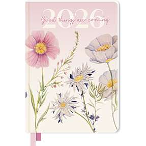 Kalender 2026 - soft rød