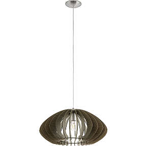 Cossano 2 pendel  - nøddebrunt træ