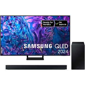Samsung 65" TV TQ65Q70D + HW-C440 Soundbar