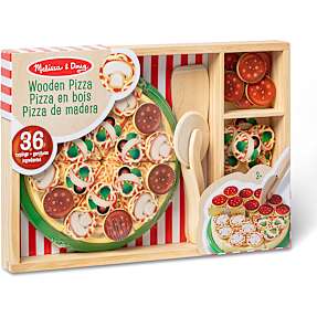 Melissa & Doug Pizza legesæt i træ