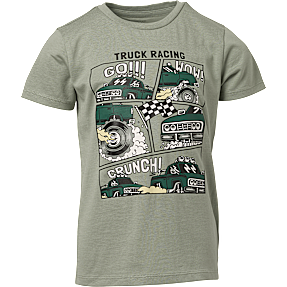 VRS børne T-shirt str. 122/128 - grøn