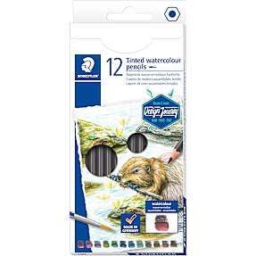 Staedtler akvarelfarveblyanter 12 farver