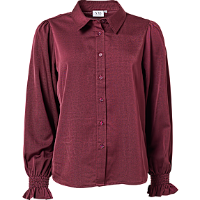 VRS dame skjorte str. L - bordeaux