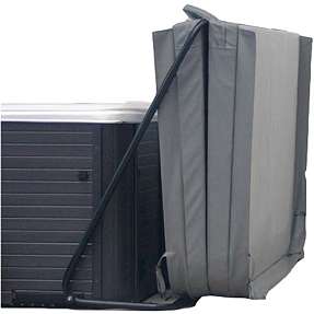 Bundmonteret coverlifter til udespa