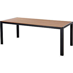 Carlton nonwood havebord - Sort/Teak