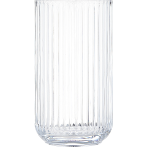 Lyngby vase (20cm) - klar glas