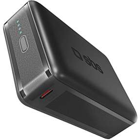 SBS powerbank 20,000 mAh - sort