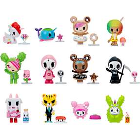 Tokidoki Mystery figur 5 cm - flere varianter - assorteret