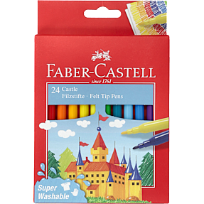 Faber-Castell 24 vaskbare tusser