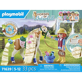 Playmobil Ellie med hest 71639