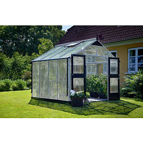 Juliana Premium drivhus - Aluminium