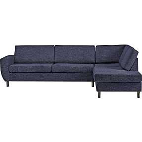 Rom Nordic højrevendt open-end sofa - navy
