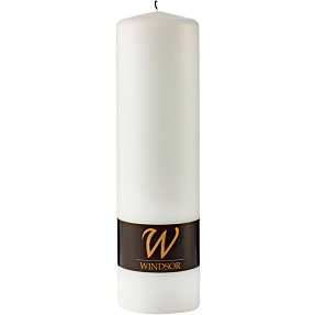 Windsor bloklys 6,8x22 cm - Hvid