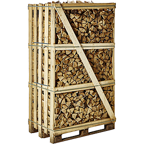 1 stk. brændetårn ovntørret eg