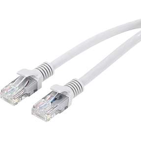 Cat6 U/UTP netværkskabel 0,5 meter - hvid