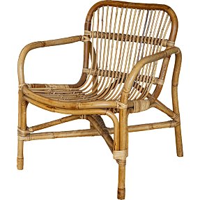 Fiji loungestol - rattan