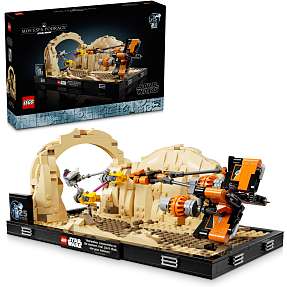 LEGO Star Wars Diorama med Mos Espa-podrace 75380