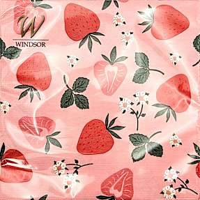 Windsor mønstrede servietter 33x33 cm 20-pak