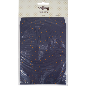 Salling slikpose 8-pak - Blå/guldfarvet