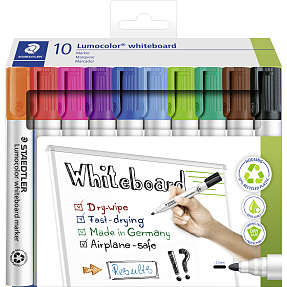 Staedtler whiteboardmarker 10-pak