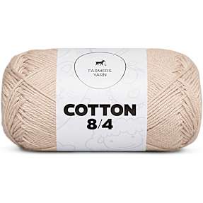 Farmers Yarn 8/4 bomuldsgarn - sand 82