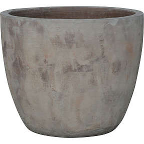 Marino antik terracotta krukke Ø36 H30 - brun