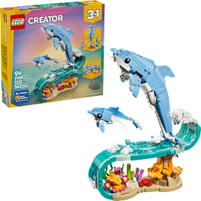 LEGO Creator 31385 3-i-1 Havdyr: Smukke delfiner
