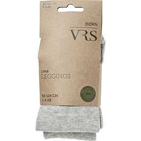VRS børne leggings str. 3-4 år - grå