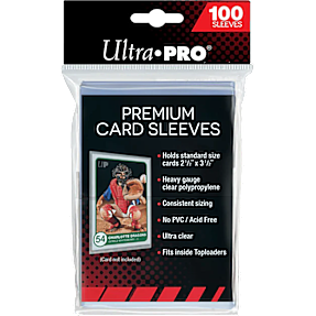 Ultra Pro premium kortlommer til samlekort 100 stk.