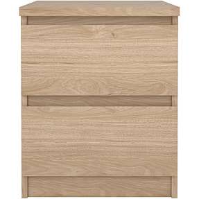 Naia natbord med 2 skuffer - trælook