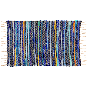 BASIS gulvtæppe 50x80 cm - multifarvet