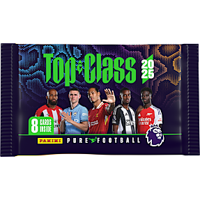 Panini Premier League 2025 fodboldkort 8-pak
