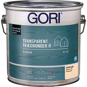 Gori transparent trægrunder 11.1 2,5 liter