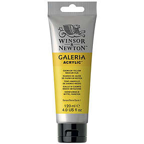 Galeria akrylmaling 120 ml - Cadmium Yellow Medium Hue