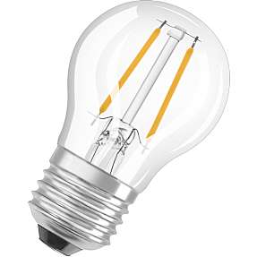Osram LED kronepære 4W - varmt hvidt lys