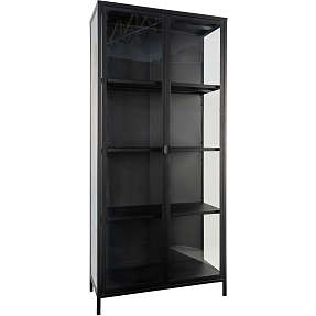 Brisbane vitrineskab - sort