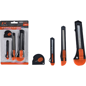 Hobbyknivsæt med 4 dele
