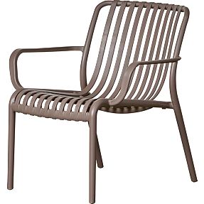 Messina loungestol - dusty brown