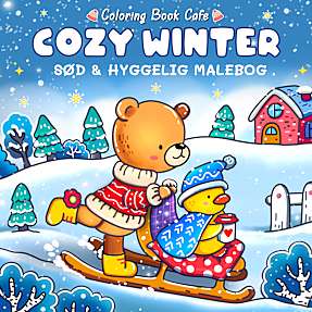Cozy Winter - Coloring Book Café
