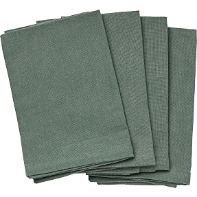 Stofservietter 4 stk. - grøn