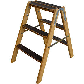 Wienertrappe i træ 3 trin - lamineret