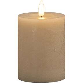 Windsor LED bloklys 7,5x10 cm - sand